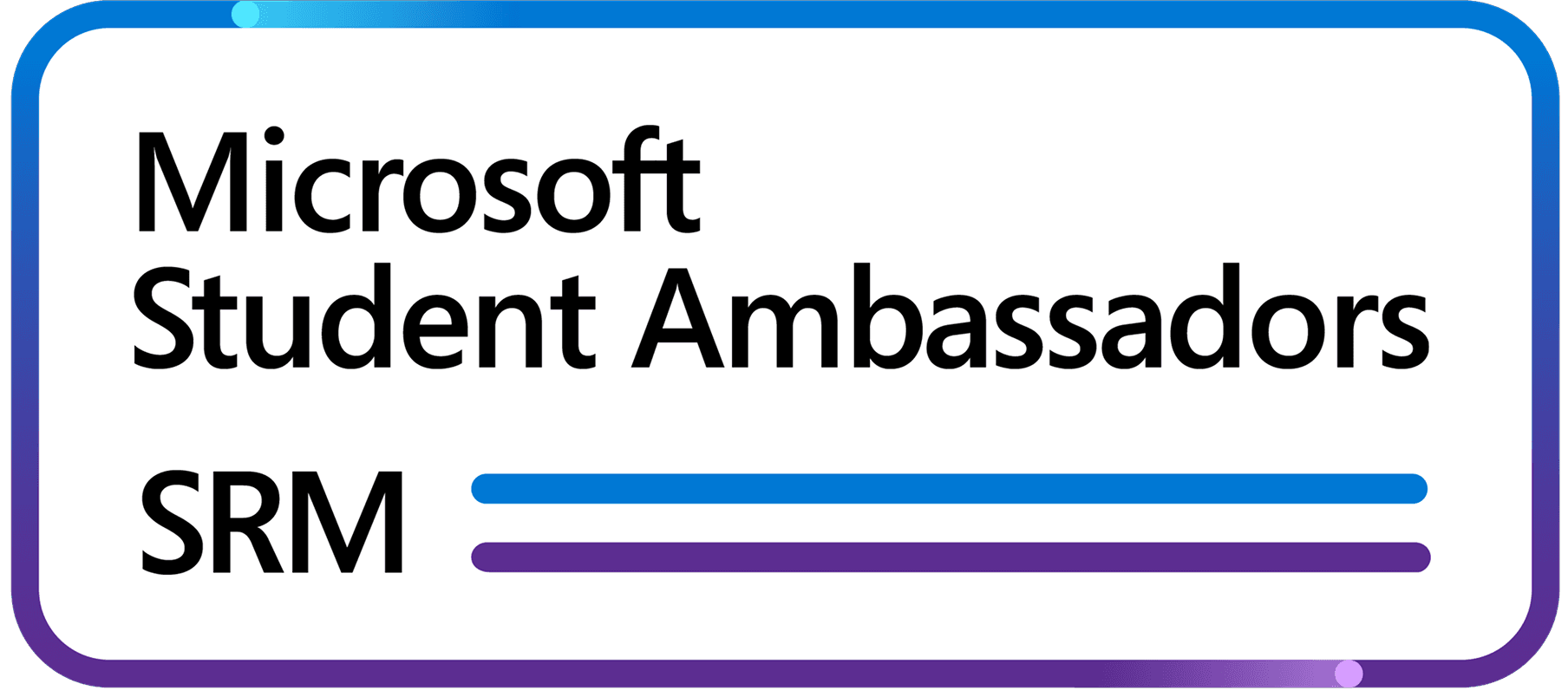 Microsoft Student Ambassadors SRM